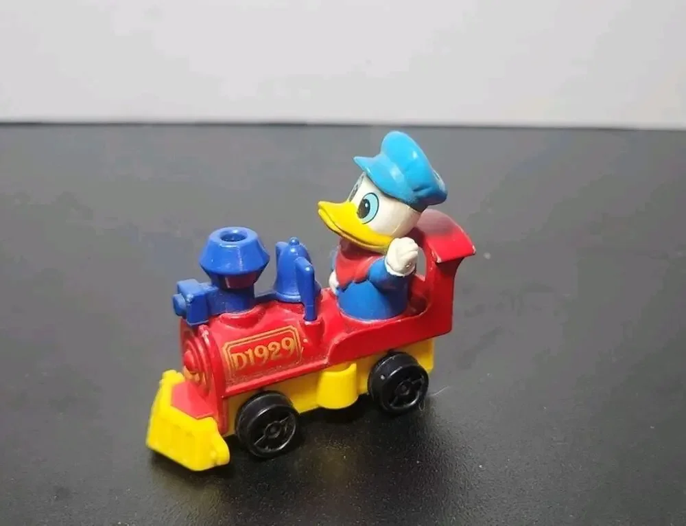 Walt Disney Production TOMY Toy No. PD-4 Donald Duck in a Train Engine